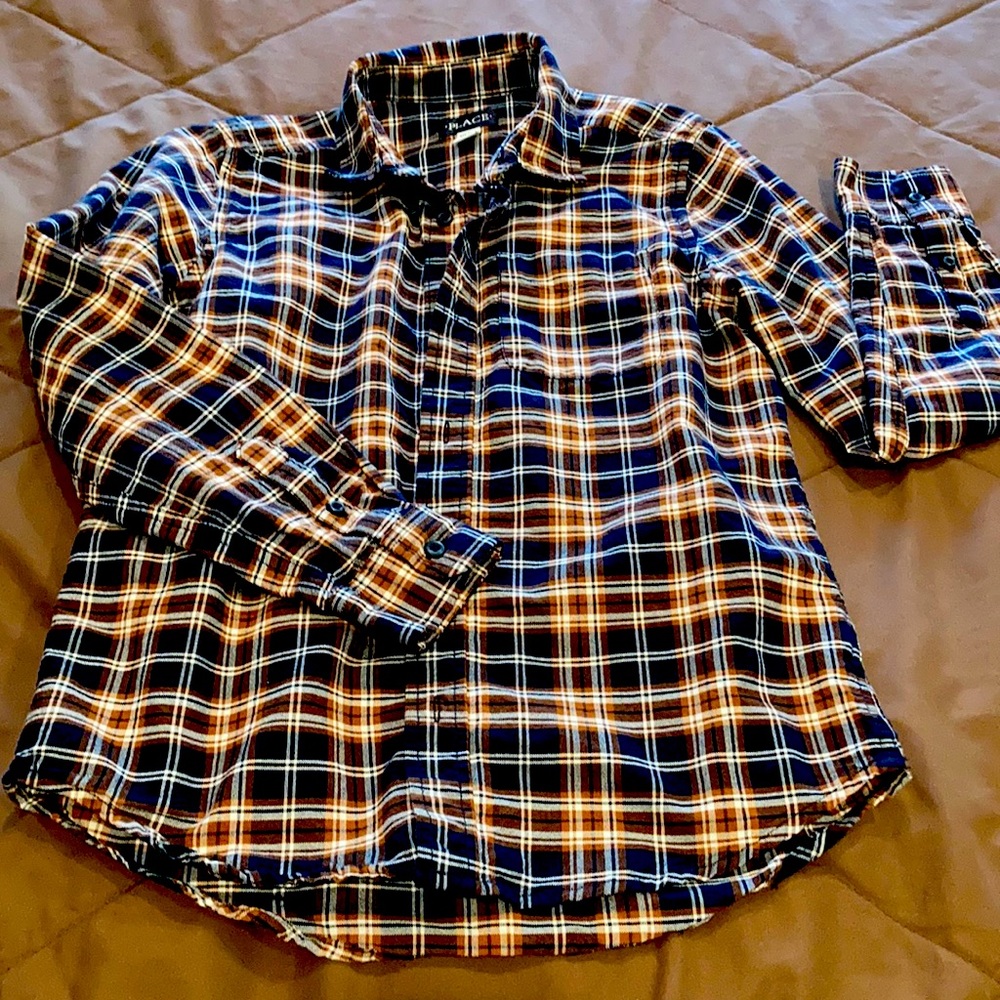 CP button down plaid L/S shirt